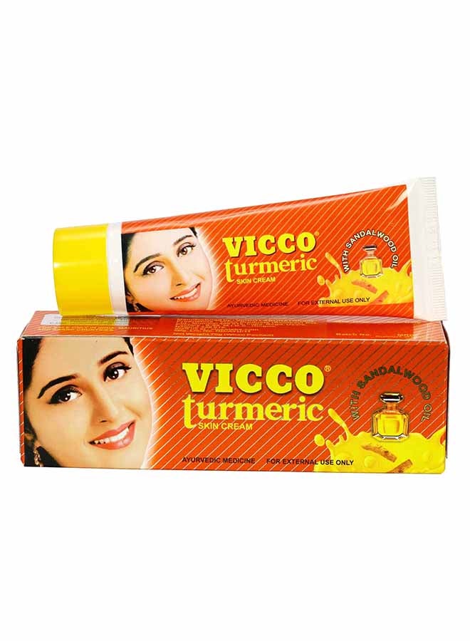 VICCO 2-Piece Turmeric Skin Cream With Sandalwood Oil 70grams  - Image 3