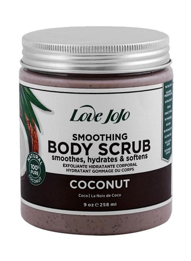 Love JoJo Coconut Smoothing Body Scrub 258ml  - Image 1