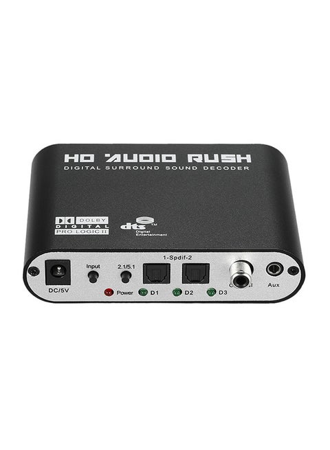 Digital Audio Sound Decoder For DTS/AC-3 Black