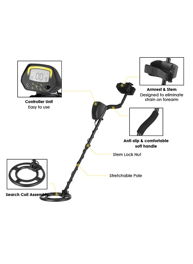 KKmoon Handheld LCD Digital Voltage Diode Temperature Resistance  Current Meter Black 2.33kg - Image 3