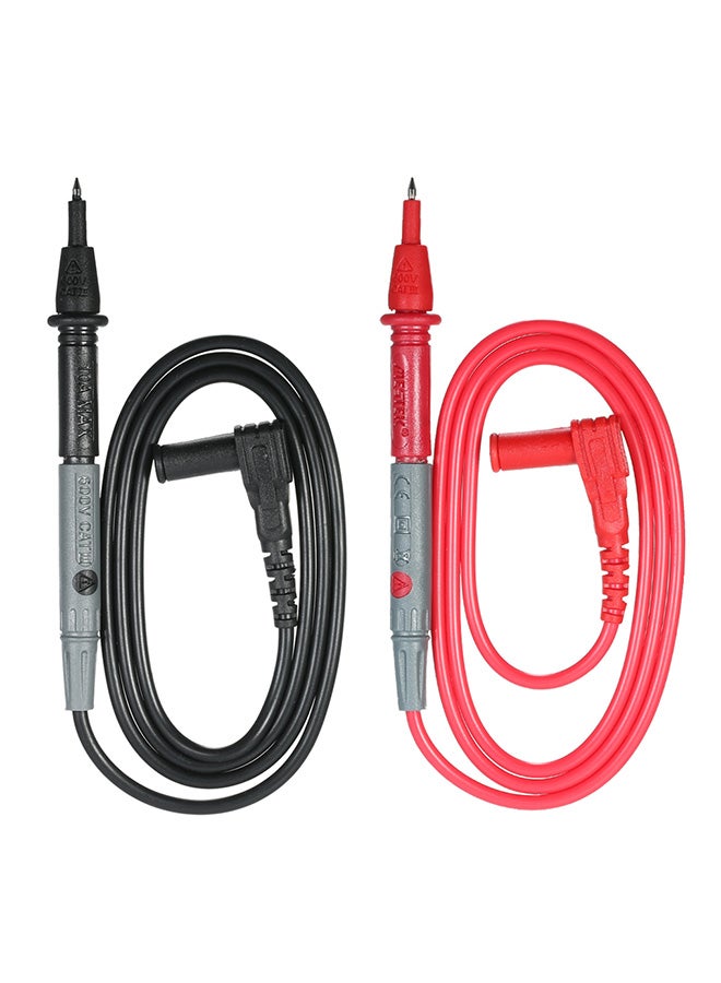 MESTEK Handheld LCD Digital Voltage Diode Temperature Resistance  Current Meter Black 0.297kg  - Image 1