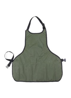 PENGGONG Waterproof Canvas Apron Tools Bag Dark Green/Black 0.23kg  - Image 2