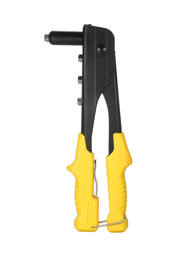 TNI-U 10 Inch Heavy Duty Riveter With  Wrench  For 2.4Mm/3.2Mm/4.0Mm/4.8Mm Rivets Yellow/Black 0.643kg 