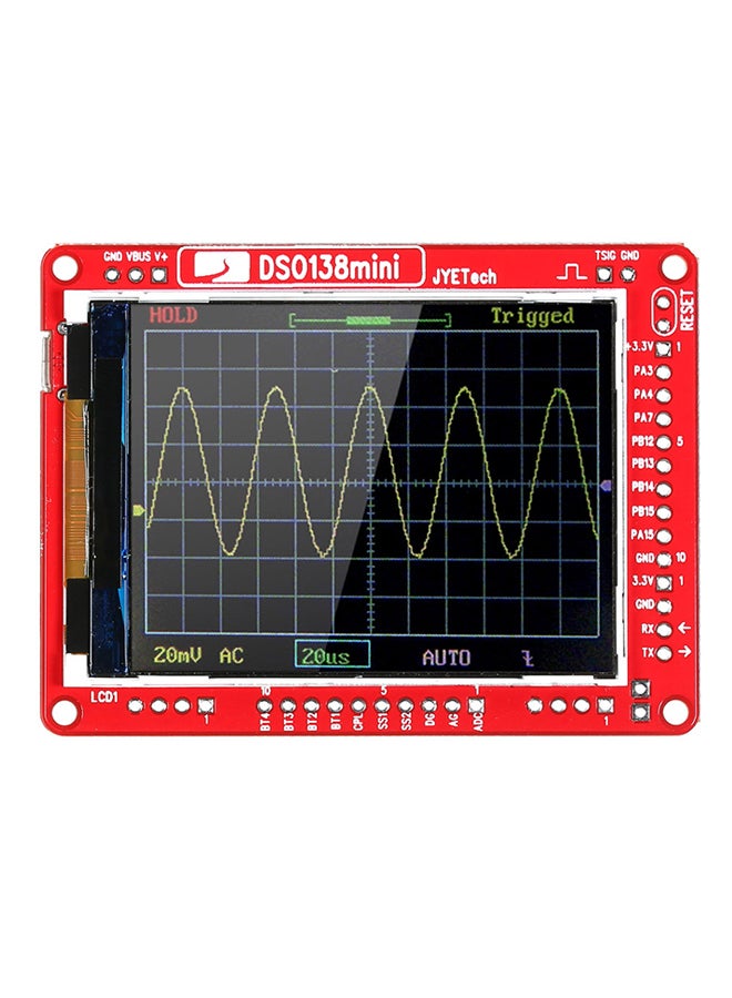 JYE Tech Mini DIY Digital Oscilloscope Kit Multicolour 0.089kg 