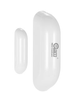 Z-wave Wireless Door / Window Sensor Door Intrusion Detector Compatible System with Z-wave 300 Series and 500 Series Home Security Alarm White 0.063kg