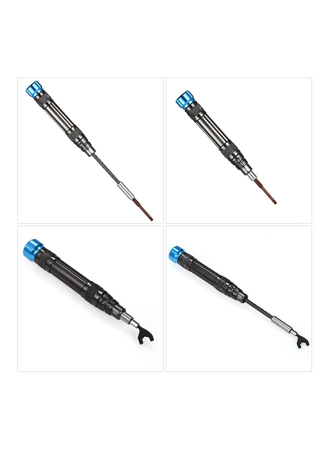 Paron 24 In 1 Multi-Functional Precision Telecommunication Tool Magnetic Torx Hex Slotted And Phillips Screwdrivers Set RepairTools Kit For Cellphone Laptop Multicolor 0.303kg - Image 3