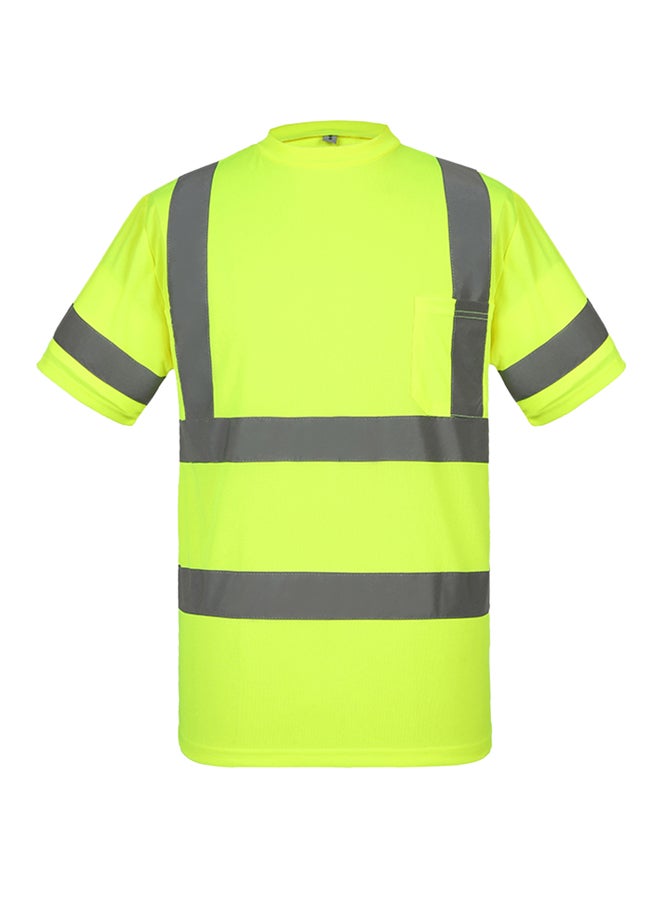 SFVest - High Visibility Reflective Safety Work T-shirt Yellow 0.4kg - Image 1