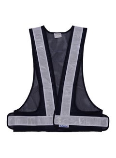 High Visibility Reflective Safety Vest Coat Black/Gold 0.23kg - v1556526787/N24564209A_1