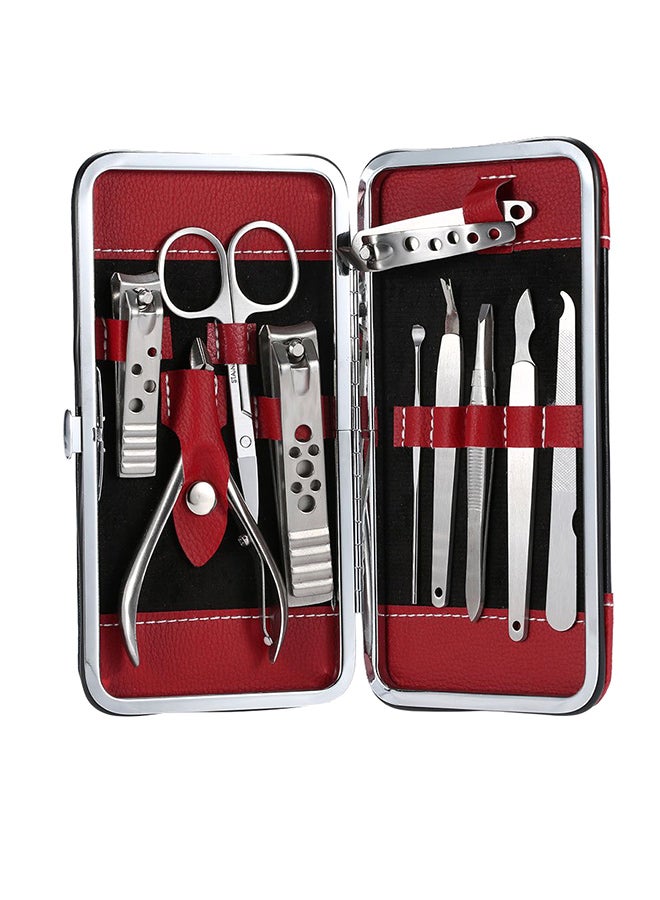 ANSELF - 10-Piece Stainless Steel Nail-Clippers Silver - Image 1