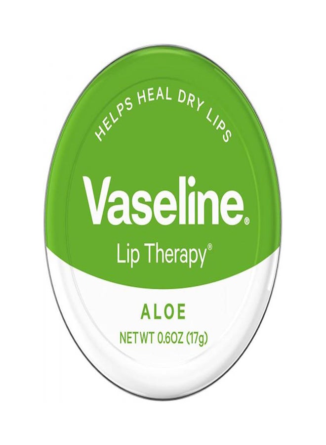 Vaseline Lip Therapy Aloe Vera Lip Balm Tin 17 Gms - Image 2