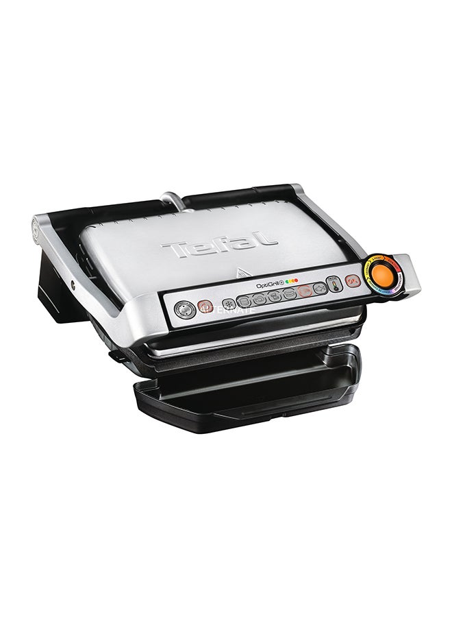 Tefal Stainless Steel Optigrill  2000W GC715D28 Grey 