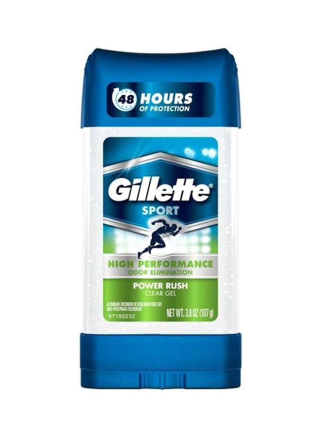 مزيل رائحة عرق باور راش مضاد للتعرق برأس دوار