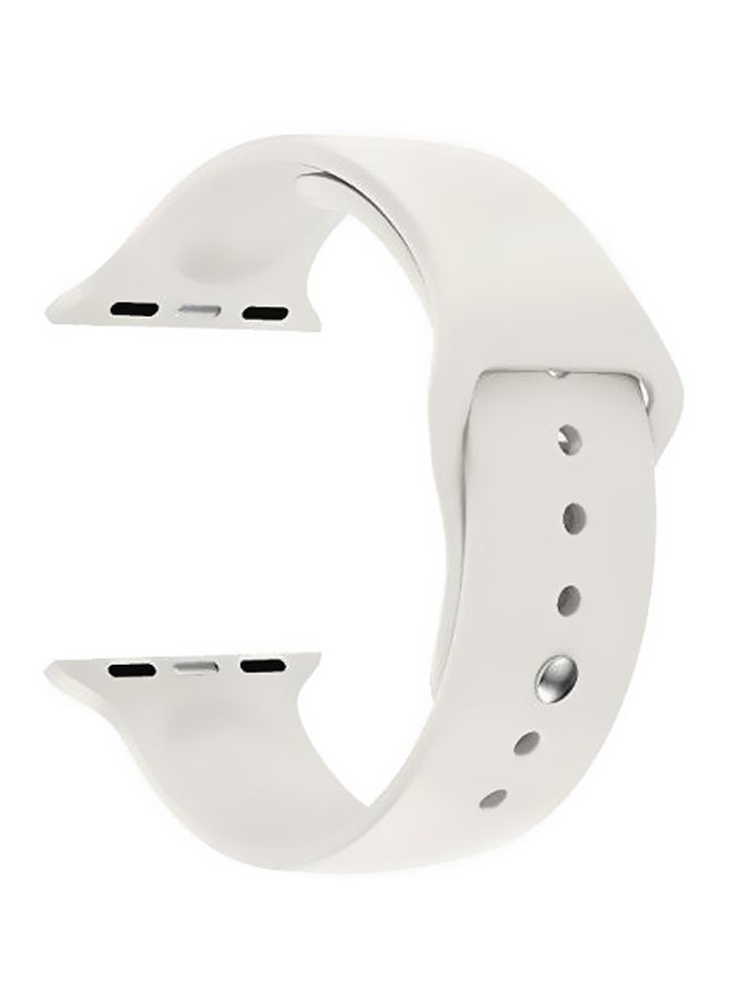 Liger Replacement Band For Apple Watch Series 1/2/3/4 38/40mm White - Image 1