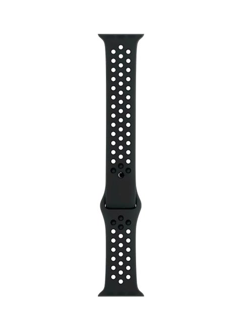 Silicone Bracelet For Apple Watch Series 1/2/3/4 38/40 mm Black