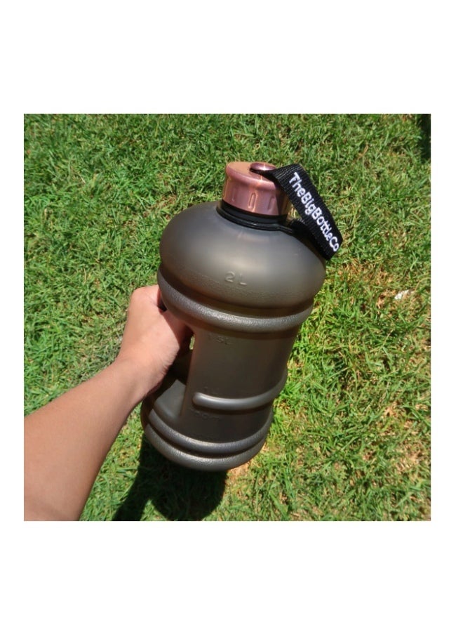 The Big Bottle Co Water Bottle Black Rose 26x13cm - Image 3