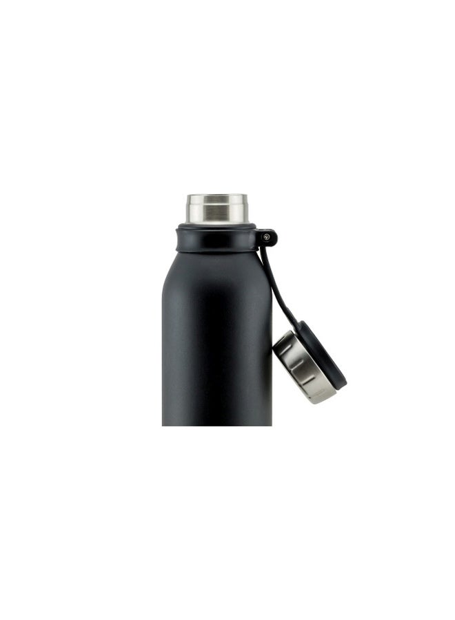 The Big Bottle Co Adventure Range Water Bottle Jet Black 28.5x7.5cm - Image 2