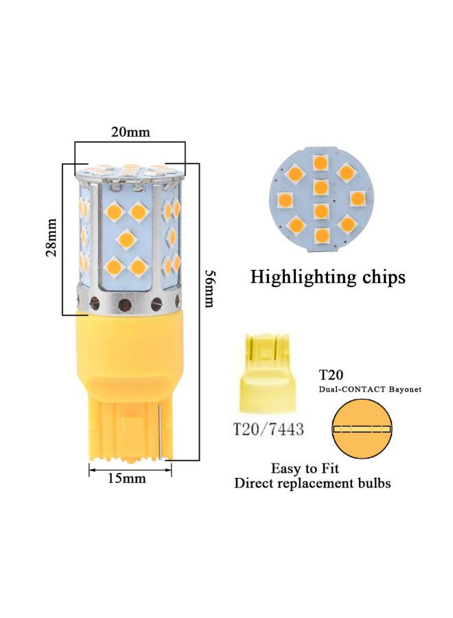 كونبيكس طقم مصابيح LED للإشارة عند الانعطاف مكون من قطعتين - Image 2
