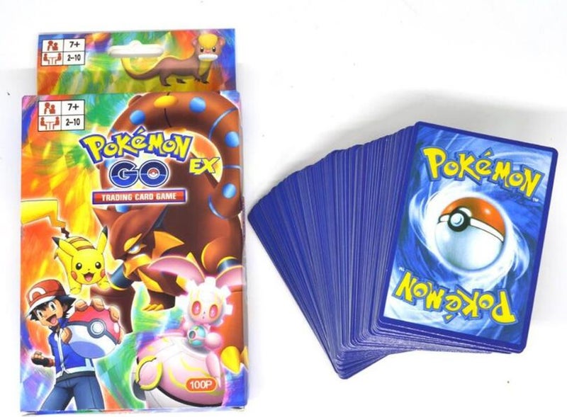GObuy 100-Piece Pokemon Random Cards from Every Series Playing Cards Set - Image 2