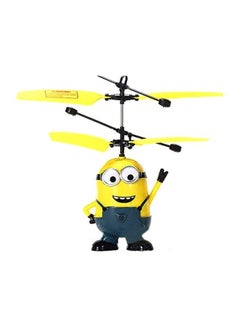 Mini Smart Child Flying Minions Aircraft Helicopter Infrared Sensing Toy with Remote Control