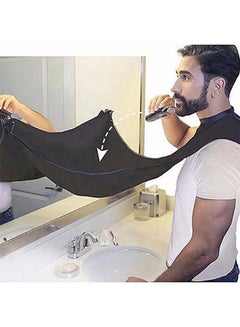 Beard Shaving Apron Black 75x125cm