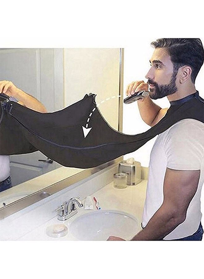 Generic - Beard Shaving Apron Black 75x125cm - Image 1
