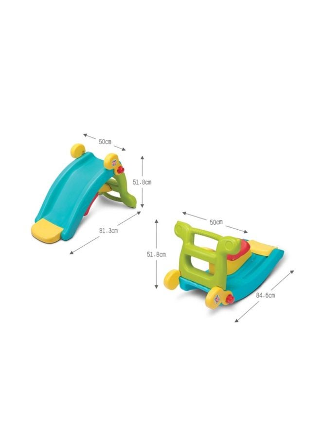 شيانغ يو زلاقة بلاستيكية صغيرة مع حصان هزاز - Image 2