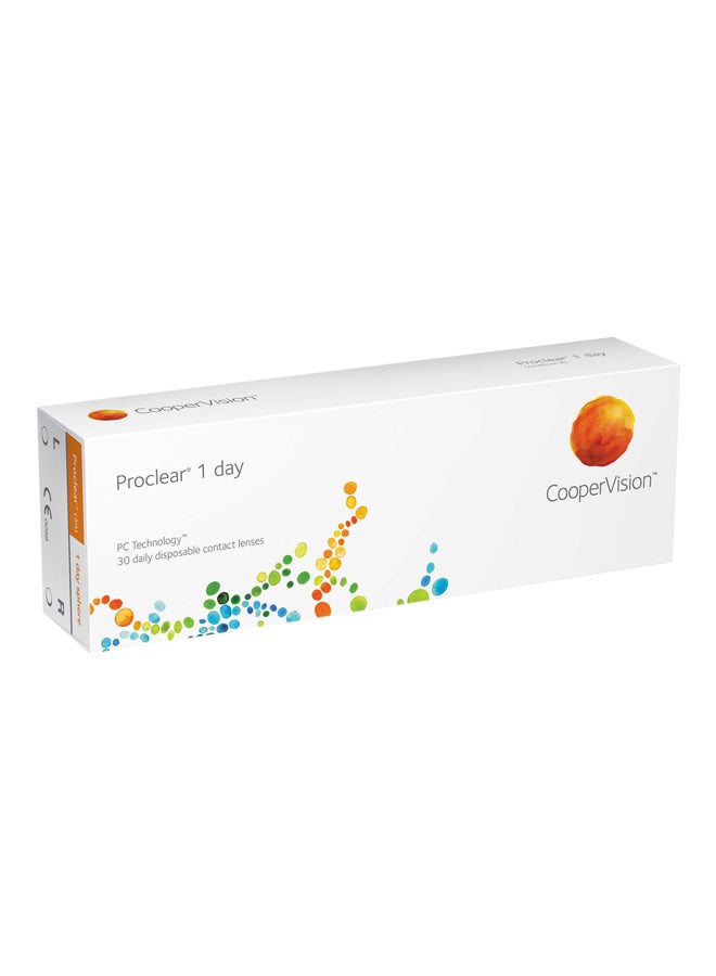 PROCLEAR unisex 30-Piece Proclear 1 Day Disposable Contact Lenses