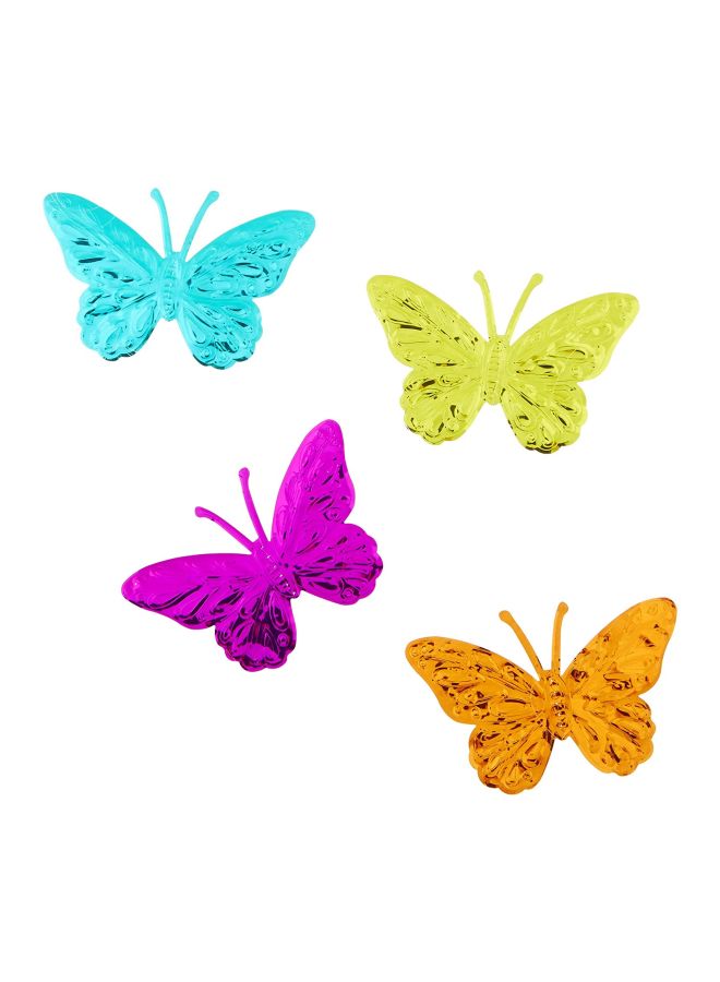 أمسكان طقم مراوح ورقية للزينة على شكل فراشة من 6 قطع طراز 29055.103 - Image 2