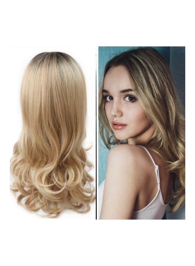 Wavy Hair Wig Gold/Black - Image 3