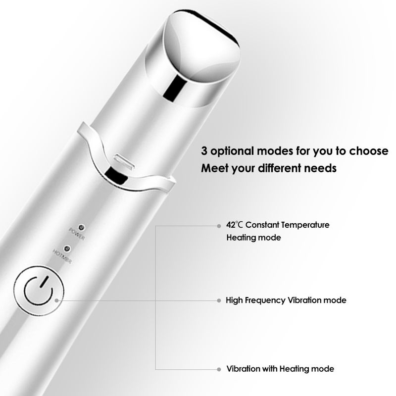 Generic Electric Eye Massager Lip Care Pen Facial Vibration Massage Pen  - Image 2