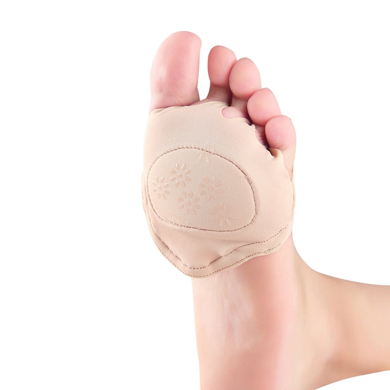 Generic Invisible Fore Foot Socks Half Backless Toe Pad - Image 5