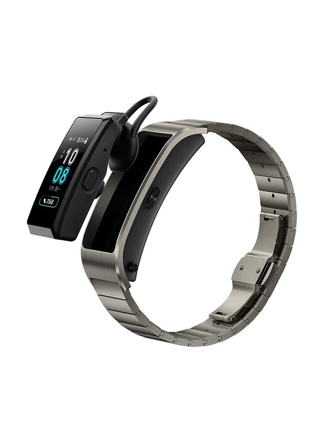 HUAWEI 108.0 mAh Talkband B5 Smart Band Titanium Grey - Image 2