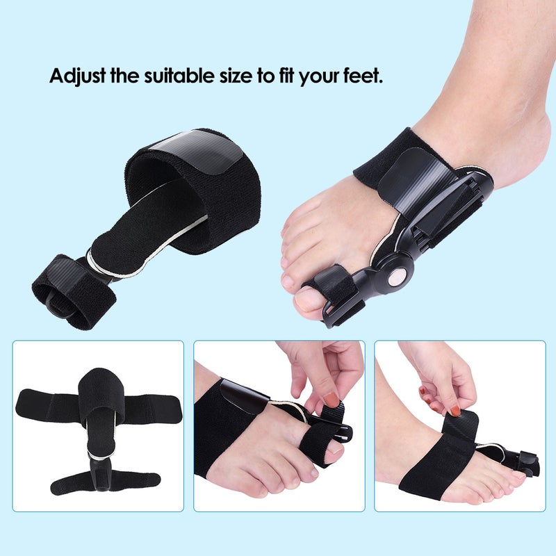 1-piece Adjustable Big Toe Corrector Straightener Foot Pain Relief Orthopedic Foot Care Tool - Image 3