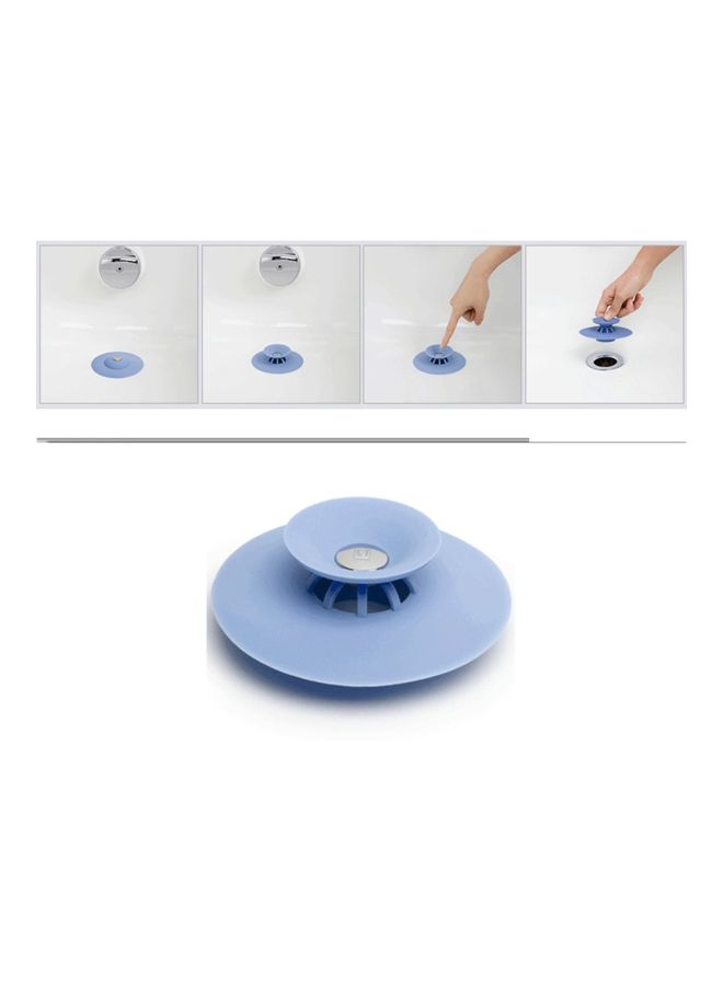 غطاء فتحة التصريف مضاد للانسداد أزرق - Image 3