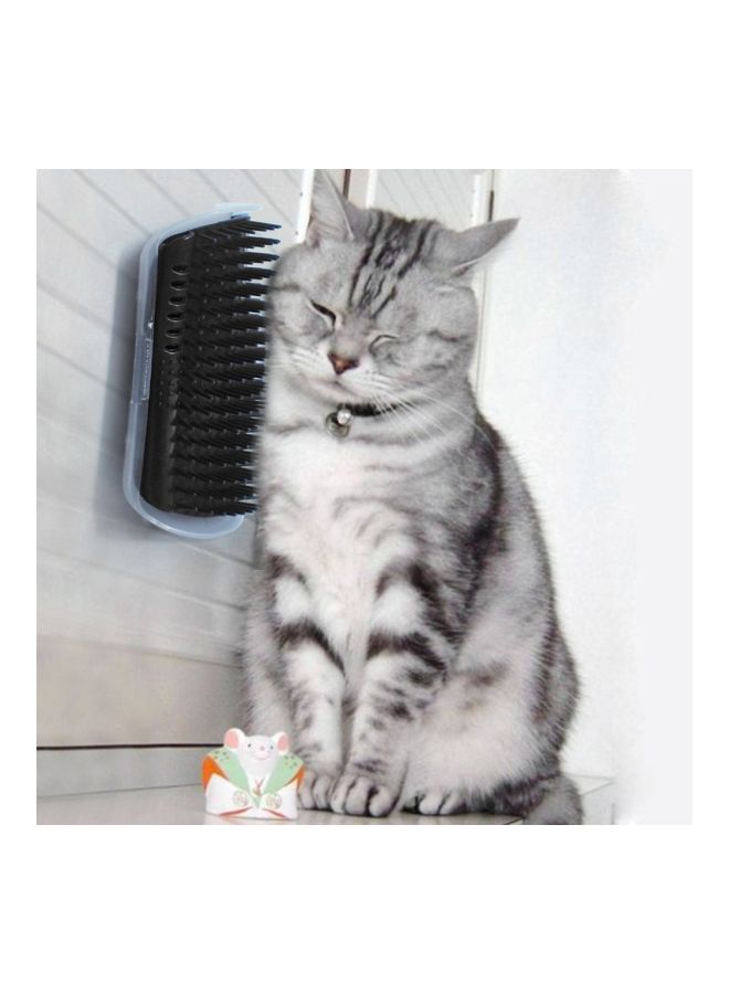 Pet Self Groomer Hair Removal Brush Black - Image 4