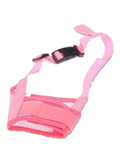 Breathable Dog Mouth Muzzle Pink