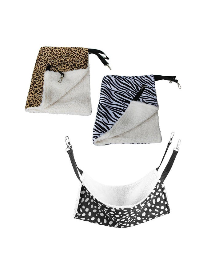 Hanging Hammock Bed Black/White - Image 2