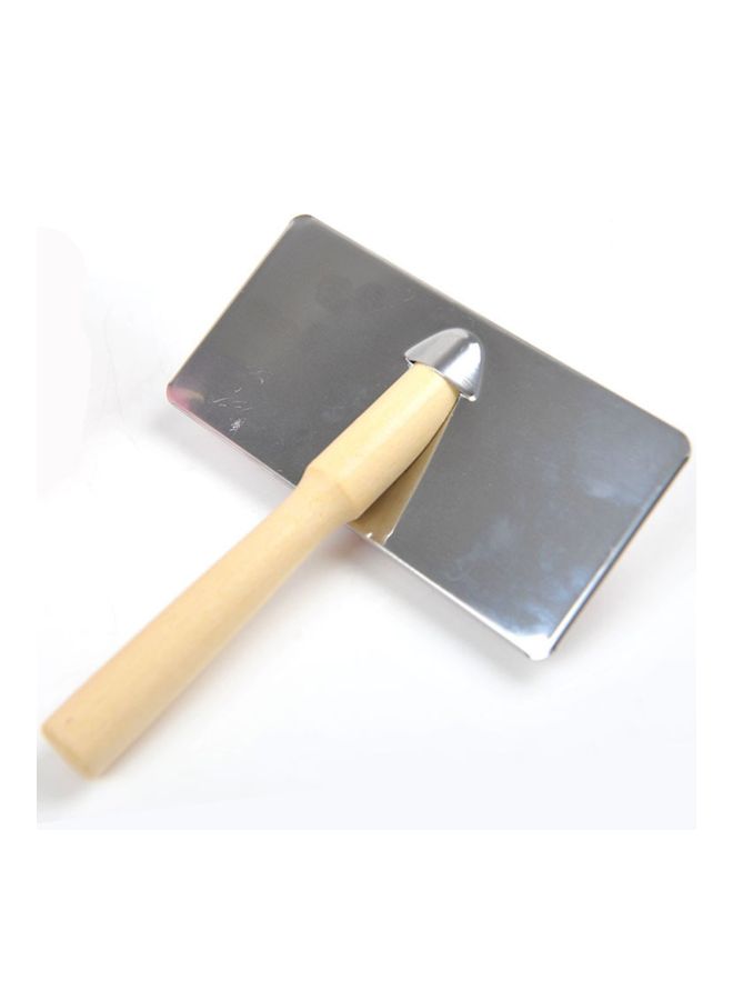 مشط للحيوانات الأليفة لأغراض التنظيف بيج/فضي/برتقالي - Image 2