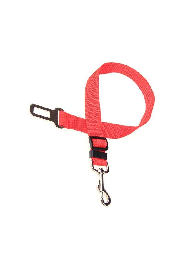 Generic Adjustable Seat Safety Belt Clip Red/Silver  - Image 2