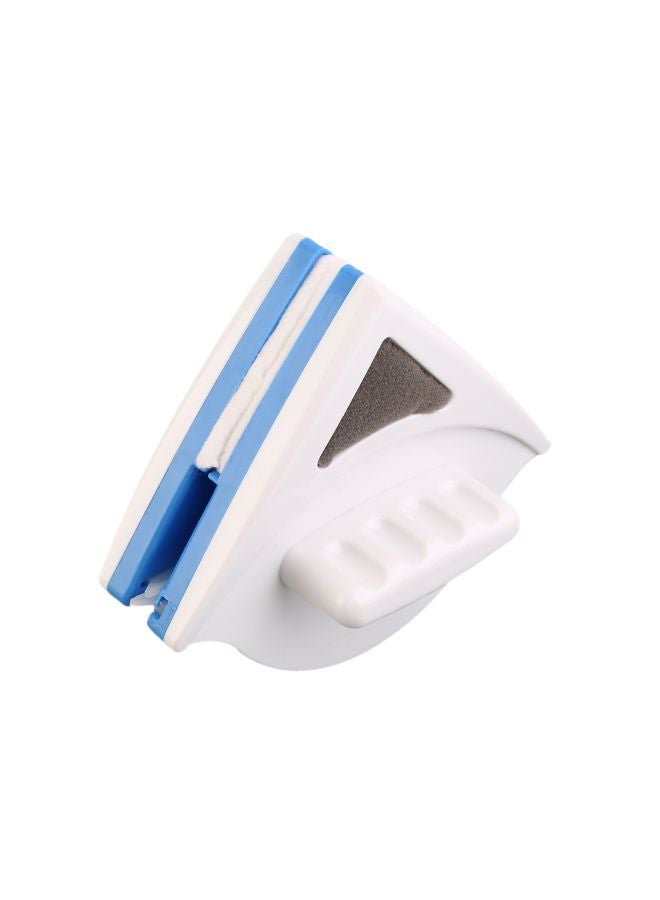 Double Faced Glass Cleaner White 12x6x2.5cm - Image 1