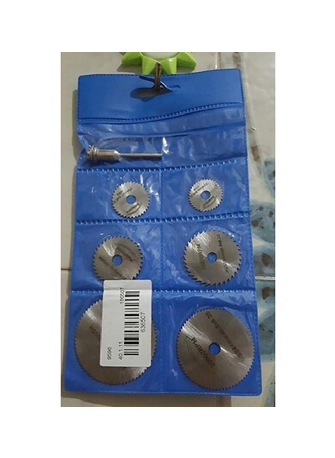 7-Piece Circular Saw Blade Set Silver 32x20x1cm - Image 4