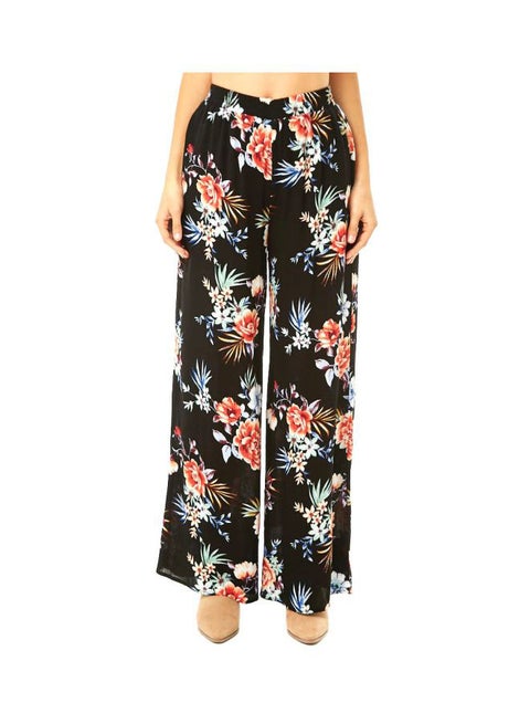 Printed Casual Pants Multicolour