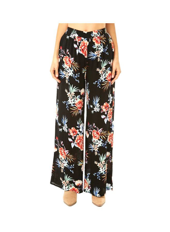 Printed Casual Pants Multicolour