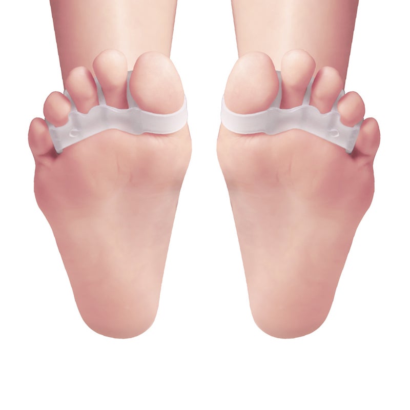 1-Pair Gel Toe Separator Stretchers Spacers Relieve Pain Straightener - Image 3