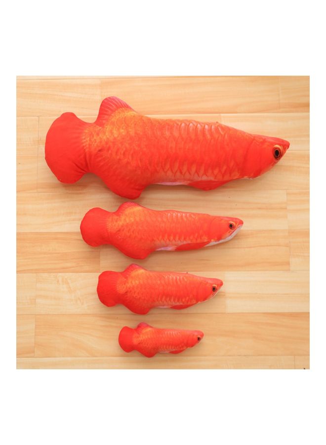 Fish Shape Chew Toy Orange 20cm - Image 3