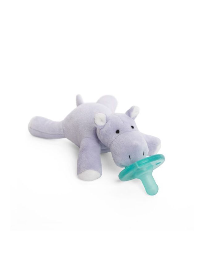 WubbaNub Baby Hippo Pacifier (0-6 Months) - Image 3