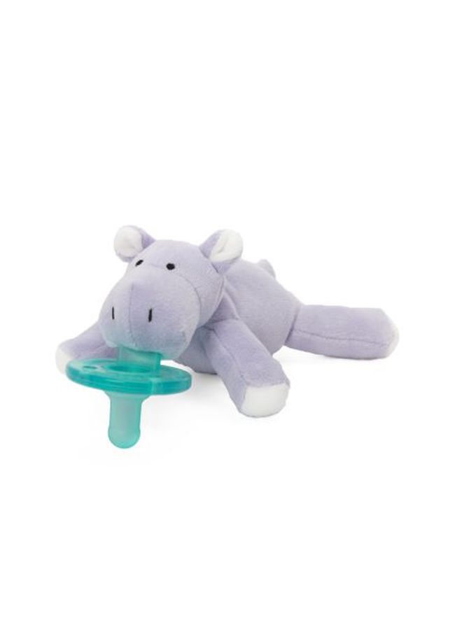 WubbaNub Baby Hippo Pacifier (0-6 Months) - Image 2