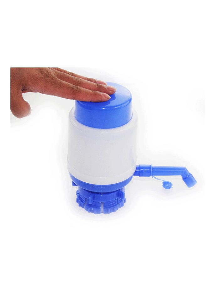 Manual Hand Press Drinking Water Dispenser Multicolour 10x10x20cm