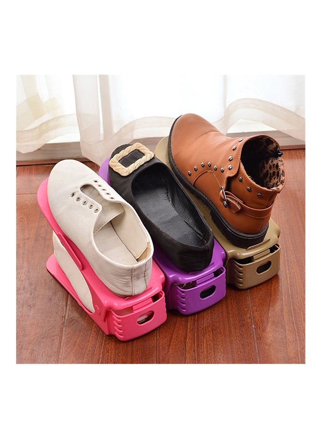 Double Cleaning Storage Shoes Organizer Purple - Image 3