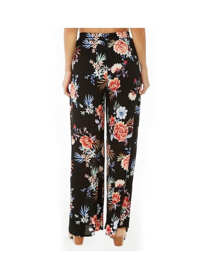 Printed Casual Pants Multicolour